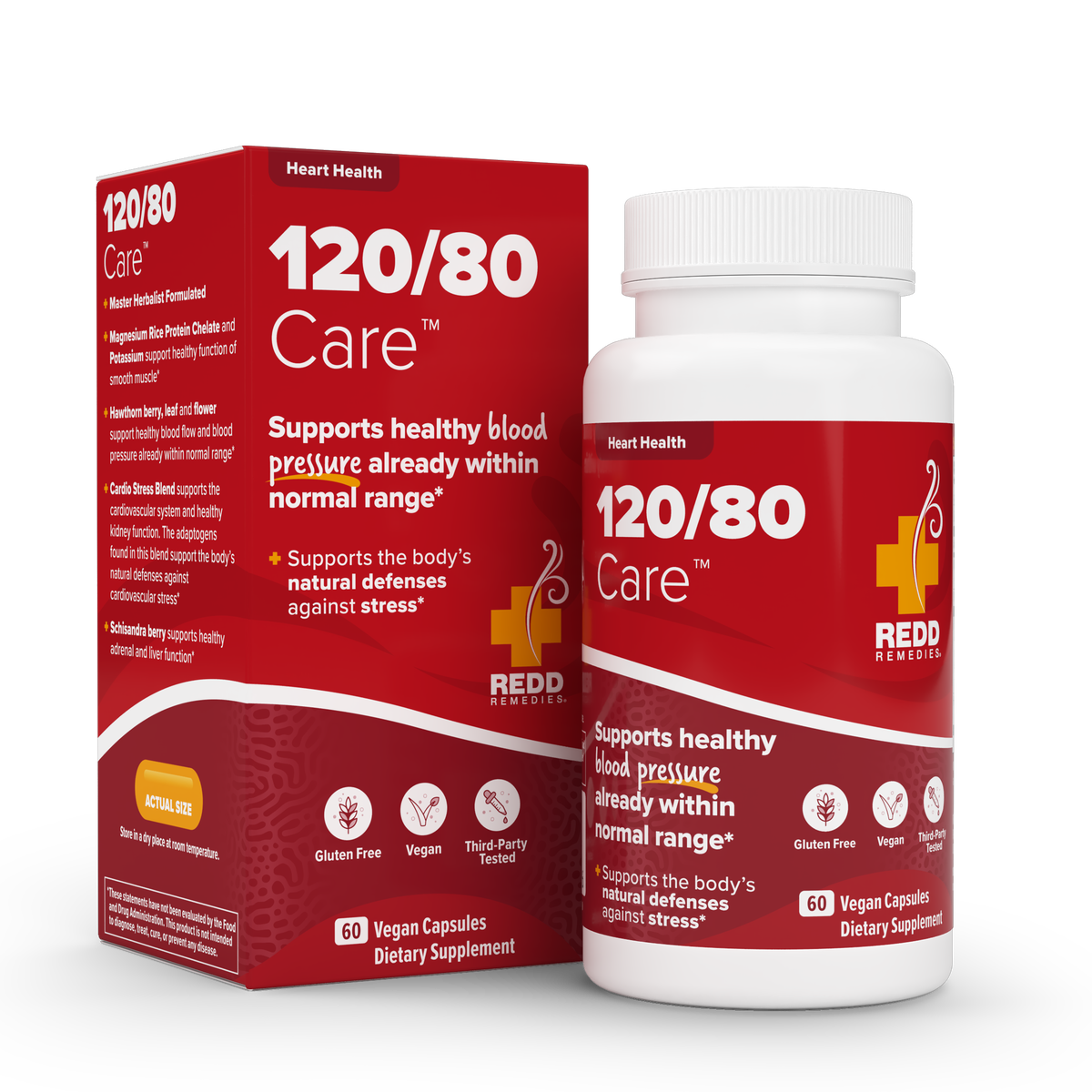 Healthy Blood Pressure Support | 120/80 Care – Redd Remedies