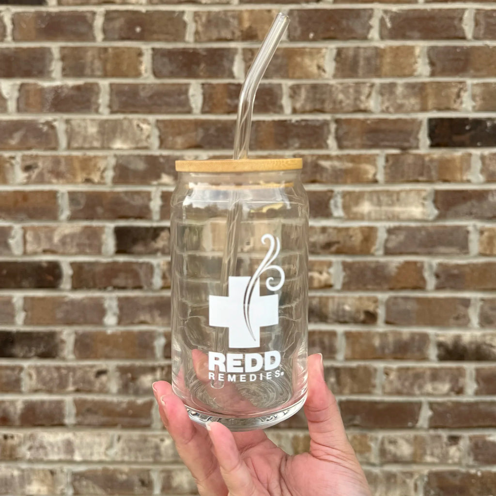 Redd Remedies Glass Cup