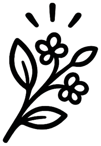 Icon: flowering adaptogenic herb sprig