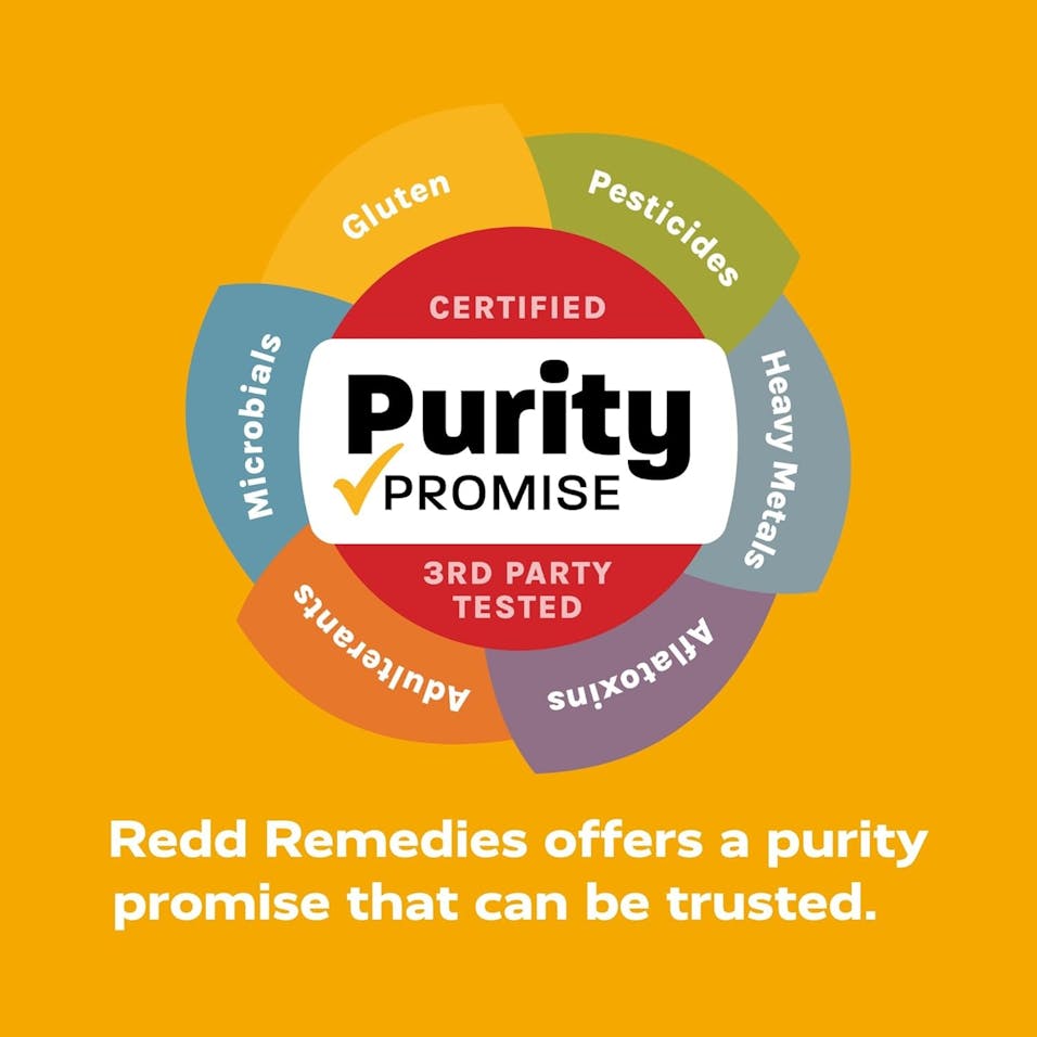 Redd Remedies Purity Promise seal