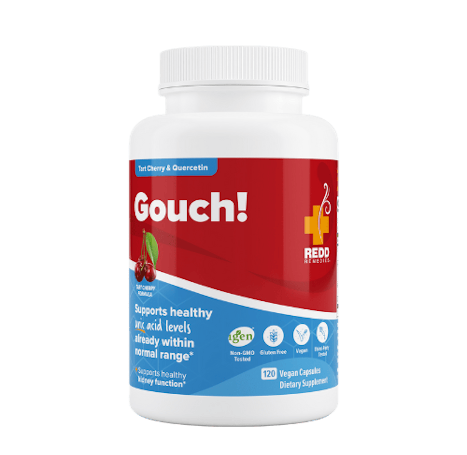 Gouch! Kidney Support Supplement for Healthy Uric Acid Balance, 120 capsules