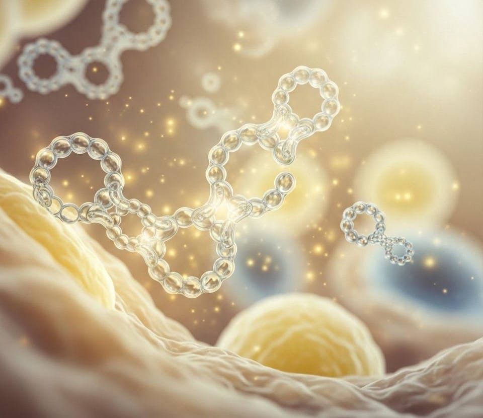 Illustration of purines inside the body's cells